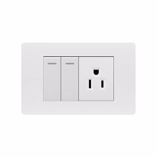 Presa a muro OEM Interruttore a 2 vie a 2 vie Presa universale Multi Thailandia