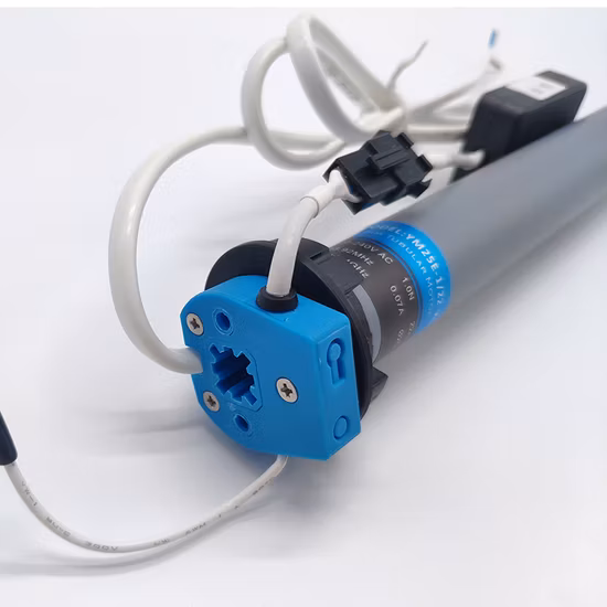 Tenda tubolare intelligente con motore elettrico per tende a rullo per la casa