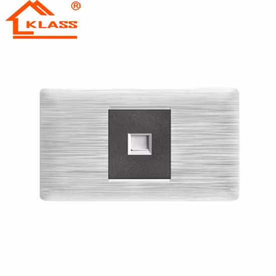 Interruttore elettrico a parete a 2 gang, presa universale a 3 pin per Perù Bolivia Tailandia Vietnam